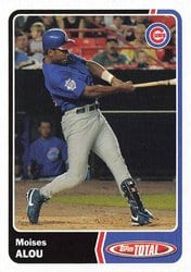2003 Topps Total Base Set Moises Alou #64 card
