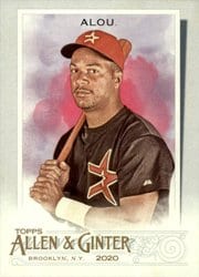 2020 Topps Allen & Ginter Base Set Moises Alou #306 card