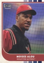 2021 Topps Archives Snapshots Base Set Moises Alou #18 card
