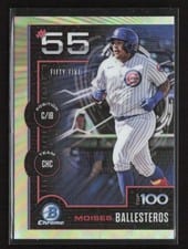 2025 Bowman Bowman Scouts Top 100 Moises Ballesteros #BTP-55 card