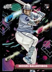 2025 Topps Cosmic Chrome Base Set Moisés Ballesteros #58 card
