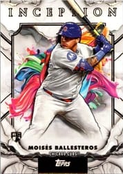 2025 Topps Inception Base Set Moisés Ballesteros #42 card