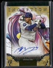 2025 Topps Inception Rookie & Emerging Stars Autographs Moisés Ballesteros #RESA-MB card