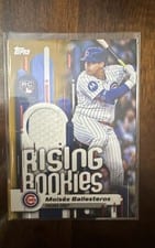 2025 Topps Update Rising Rookies Relics Moisés Ballesteros #RRR-MB card