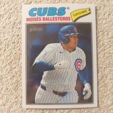 2026 Topps Heritage Moises Ballesteros #247 card