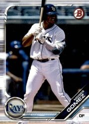 2019 Bowman Draft Base Set Moises Gomez #BD-143 card