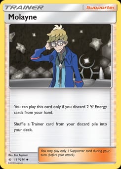 Unbroken Bonds Molayne #181 card