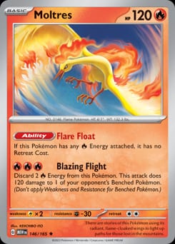 151 Moltres #146 card