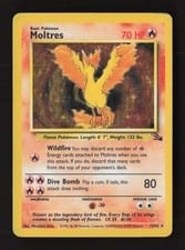 Fossil Moltres #12 card