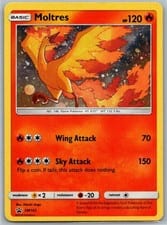 SM Black Star Promos Moltres #SM143 card