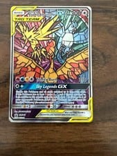 SM Black Star Promos Moltres & Zapdos & Articuno-GX #SM210 card