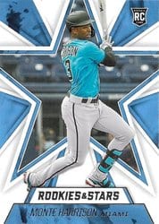 2021 Panini Chronicles Rookies & Stars Monte Harrison #5 card
