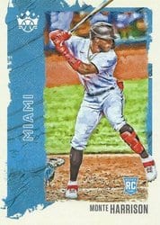 2021 Panini Diamond Kings Base Set Monte Harrison #50 card