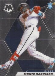 2021 Panini Mosaic Base Set Monte Harrison #260 card