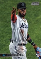 2021 Stadium Club Base Monte Harrison #156 card