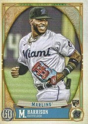 2021 Topps Gypsy Queen Base Set Monte Harrison #147 card