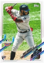 2021 Topps Opening Day Base Set Monte Harrison #88 card