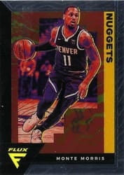 2020-21 Panini Flux Base Set Monte Morris #48 card