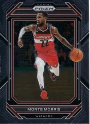 2022-23 Panini Prizm Base Set Monte Morris #171 card