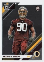 2019 Donruss Optic Base Set Montez Sweat #110 card