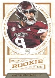 2019 Panini Legacy Base Set Montez Sweat #200 card