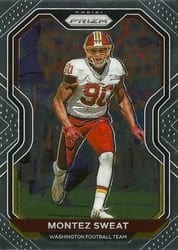 2020 Panini Prizm Base Set Montez Sweat #181 card