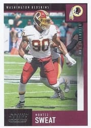 2020 Score Base Set Montez Sweat #200 card