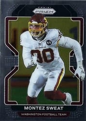2021 Panini Prizm Base Set Montez Sweat #214 card