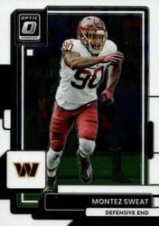 2022 Donruss Optic Base Set Montez Sweat #199 card