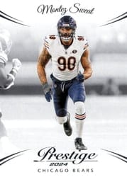 2024 Panini Prestige Base Set Montez Sweat #54 card