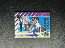 2024 Score Sack Attack Montez Sweat #5 card