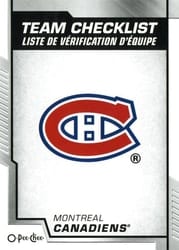 2020-21 O-Pee-Chee Base Set Montreal Canadiens #566 card