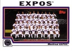 2004 Topps Base Set Montreal Expos #655 card
