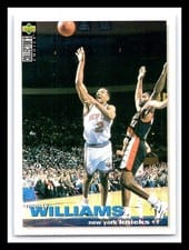1995-96 Collector's Choice Base Set Monty Williams #250 card