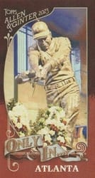 2023 Topps Allen & Ginter Mini Only In... Monument Garden #OI-2 card