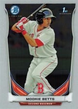 2014 Bowman Chrome Prospects Mookie Betts #BCP109 card