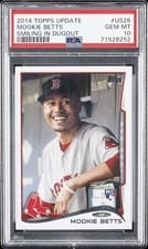 Mookie Betts 2014 Topps Update card