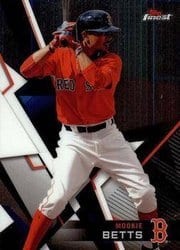 2018 Finest Base Set Mookie Betts #38 card