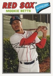 2018 Topps Archives Base Set Mookie Betts #105 card