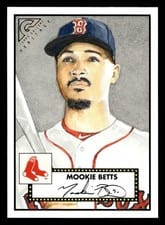 2018 Topps Gallery Heritage Mookie Betts #H-29 card