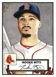 2018 Topps Gallery Heritage Mookie Betts #H-29 card