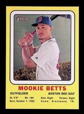 2018 Topps Heritage 1969 Collector Cards Mookie Betts #MB card