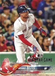 2018 Topps MLB All-Star Game Medallions Mookie Betts #ASTM-MB card