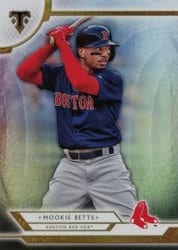 2018 Topps Triple Threads Base Set Mookie Betts #7 card