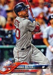 2018 Topps Update Base Set Mookie Betts #US64 card