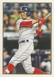 2019 Bowman Heritage Base Set Mookie Betts #53VR-31 card