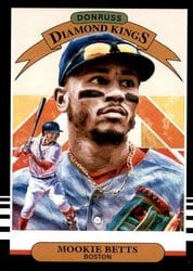 2019 Donruss Base Set Mookie Betts #1 card