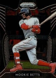2019 Panini Prizm Base Set Mookie Betts #180 card