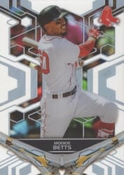 2019 Topps High Tek Base Set Mookie Betts #5 card