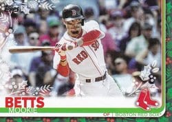 2019 Topps Holiday Base Set Mookie Betts #HW29 card